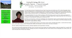 Desktop Screenshot of drcorinagoing.com